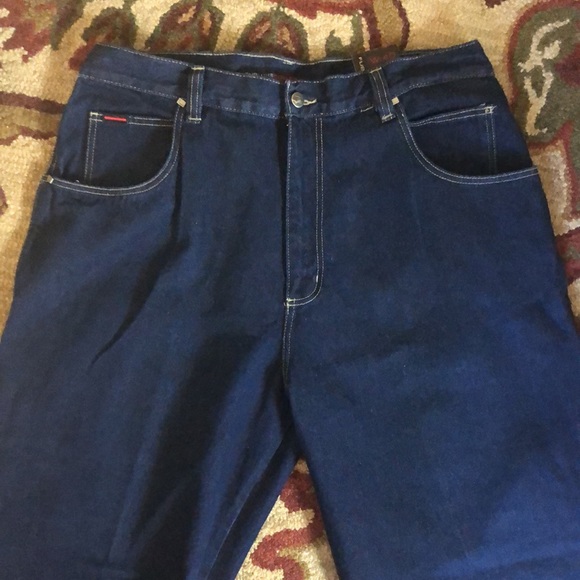 ❌sold❌Vintage 90’s FUBU The Collection Carpenter Jeans sz 40 XL 34 Deadstock NEW - Picture 4 of 16